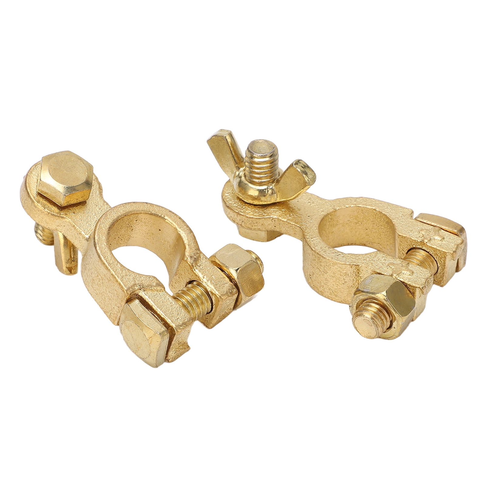 Positive Negative Battery Terminals Connectors Heavy Duty Stud Type for