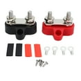 Positive Negative Power Junction Distribution Block 2 Studs Bus Bar positive-negative-power-junction-distribution-block-2-studs-bus-bar