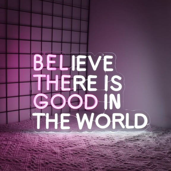 Positive Neon Sign  Neon Lights Signs for Wall Decor    for Room Decoration   Room Bar Party Decor