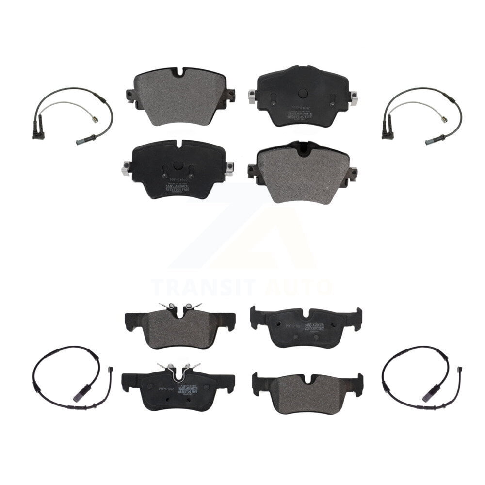 Bapmic Brake Pad Wear Sensor Kit For 2002-2008 Mini Cooper - Front & Rear Set (34356761448 + 61447)