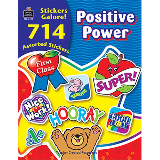 Positive Power Sticker Book 714Pk