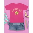 thumbnail image 1 of Positive Quote: Shine On T-shirt Youth's -SelectDesign Designs, 1 of 4