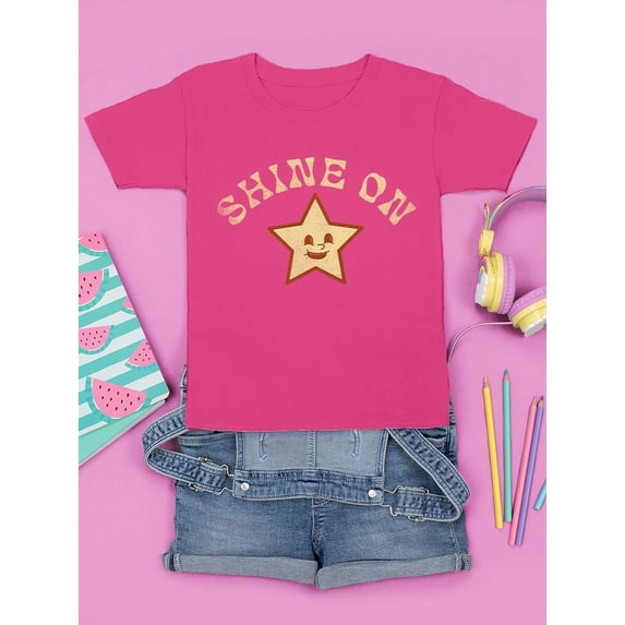 Positive Quote: Shine On T-shirt Youth's -SelectDesign Designs