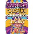 thumbnail image 1 of Positive Quotes Coloring Book, (Paperback), 1 of 1