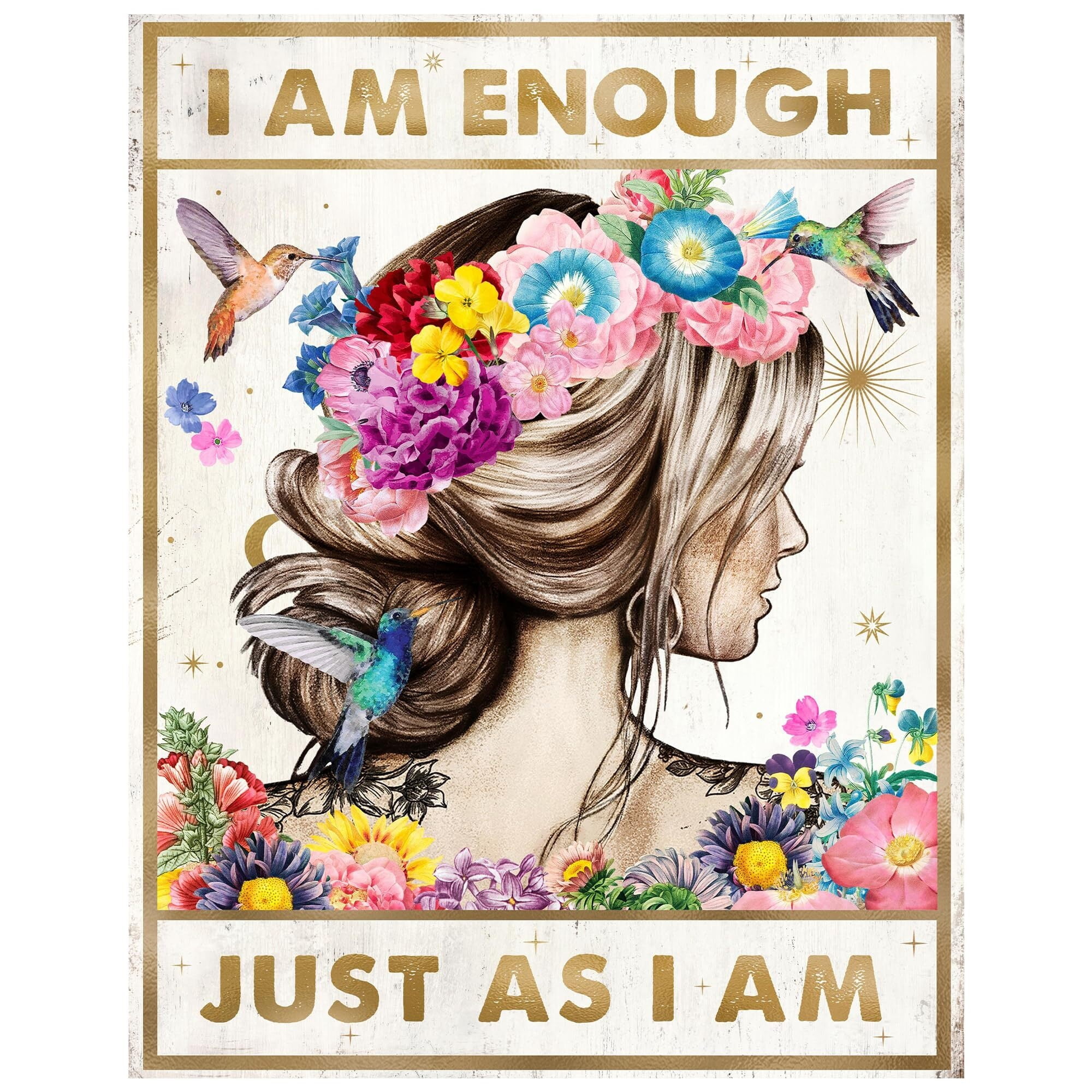 Positive Quotes Wall Decor for Women - positive Affirmations ...