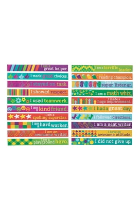 Positive Reinforcement Bracelets - Educational - 100 Pieces