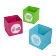 thumbnail image 1 of Positive Sayings Storage Basket Set, Party & Gift, Home Decor, 3 Pieces, 1 of 1