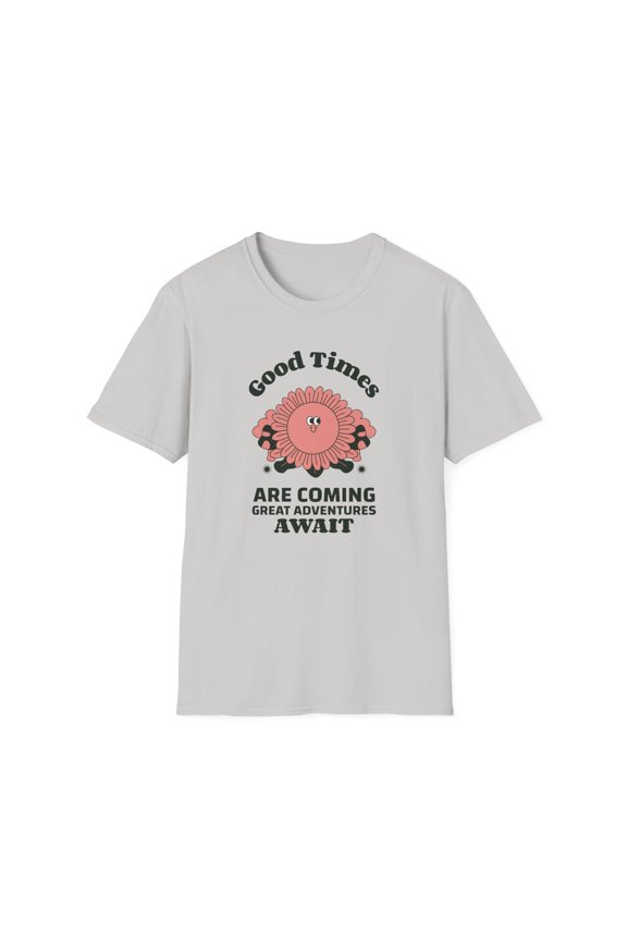 Positive Slogan T Shirts With Positive Words And Good Quotes Unisex Softstyle Cotton Tee Gildan 64000 Ring Spun