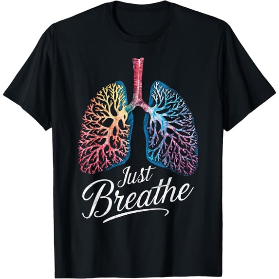 Positive Thinking Lungs Science Medical Doctor T-Shirt - Walmart.com