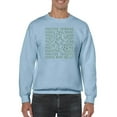 thumbnail image 1 of Positive Thinking More Energy Sweatshirt Men -Image by Shutterstock, Male Small, 1 of 4