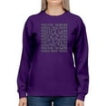 thumbnail image 1 of Positive Thinking More Energy Sweatshirt Women -Image by Shutterstock, Female 5X-Large, 1 of 4