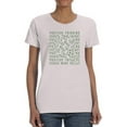 thumbnail image 1 of Positive Thinking More Energy T-Shirt Women -Image by Shutterstock, Female 3X-Large, 1 of 4