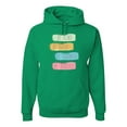 thumbnail image 1 of Positive Vibe Be Kind Brave Thankful Be Yourself Inspirational/Christian Unisex Graphic Hoodie Sweatshirt, Kelly, Medium, 1 of 3
