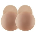 thumbnail image 1 of Positively BRA+ZEN Reusable 100% Silicone Breast Stick-on Adhesive Nipple Cover Pasties with Lift Tab, 1 of 6