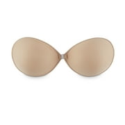 Positively BRA+ZEN Women s Reusable Self Adhesive Backless Strapless Fabric Bra, Cup Sizes A-D