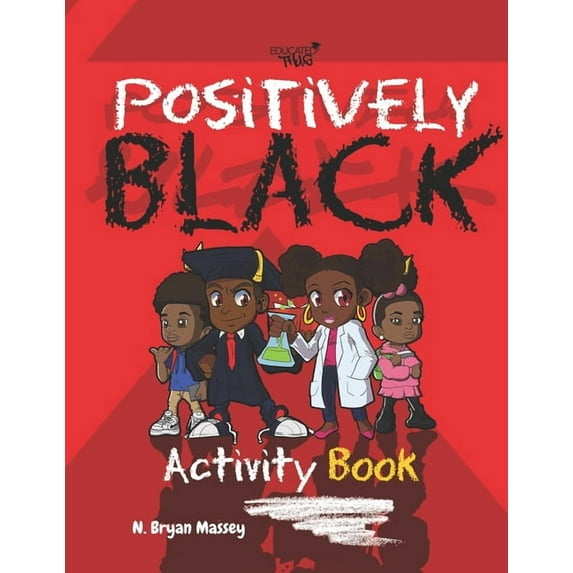 Positively Black Activity Book: Red Edition, (Paperback)
