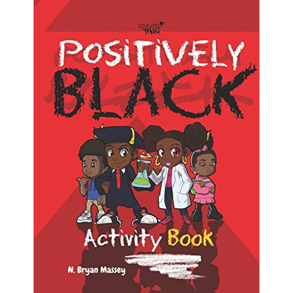 Pre-Owned Positively Black Activity Book: Red Edition Paperback