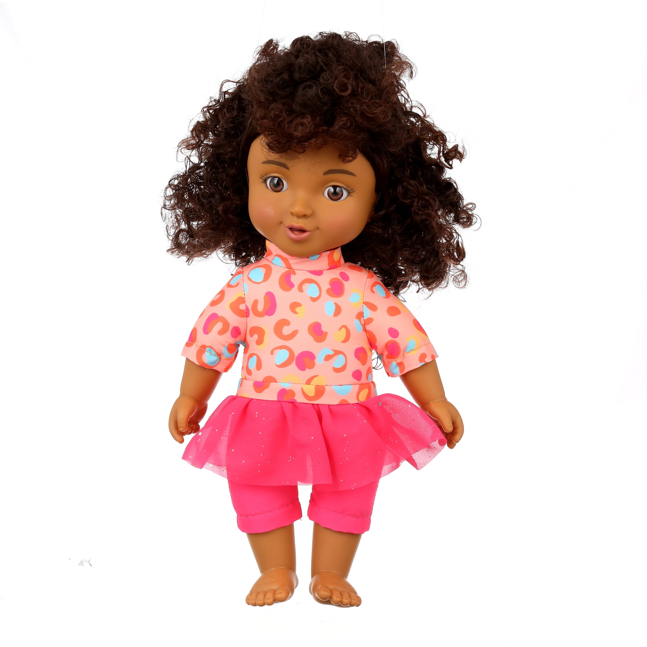 Positively Perfect, 14.5 inch Soft Body Toddler, Multi-Cultural and Ethnic Dolls, Ashanti