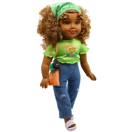 Positively Perfect Dreamers, 18 inch Multi-Cultural and Ethnic Doll, Willow