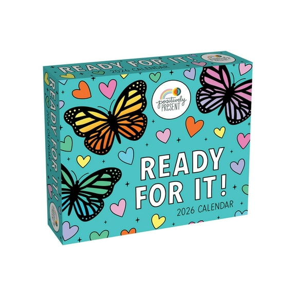 Positively Present 2026 Day-To-Day Calendar: Ready for It!, (Paperback)