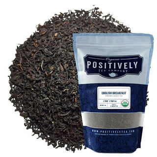 Organic Positively Tea Company, French Breakfast Black Tea, Loose Leaf, 16 Ounce