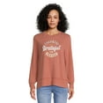 thumbnail image 1 of Positivitees Women's Fall Graphic Tee, Long Sleeve T-Shirt Thankful Trio, Sizes S-3XL, 1 of 5