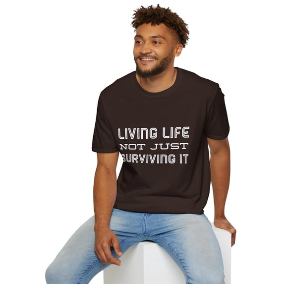 Positivity Living Men Women Novelty Vintage Tees