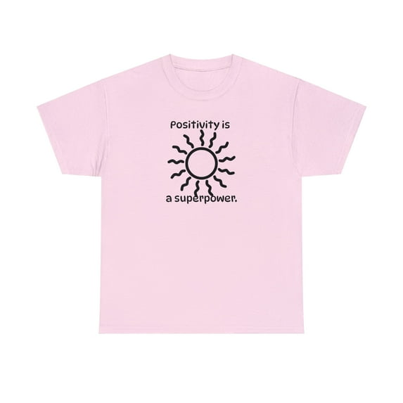 Positivity SuperPower Sun Unisex Heavy Cotton Tee