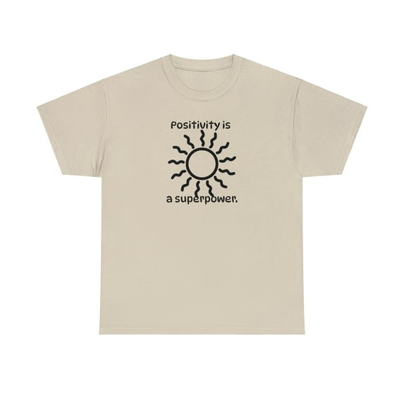 Positivity SuperPower Sun Unisex Heavy Cotton Tee