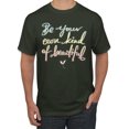 thumbnail image 1 of Positivity saying Pop Culture Men's Graphic T-Shirt, Forest Green, 3XL, 1 of 3