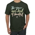 thumbnail image 1 of Positivity saying Pop Culture Men's Graphic T-Shirt, Forest Green, 5XL, 1 of 3