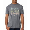 thumbnail image 1 of Positivity saying Pop Culture Mens Premium Tri Blend T-Shirt, Premium Heather, 2XL, 1 of 3