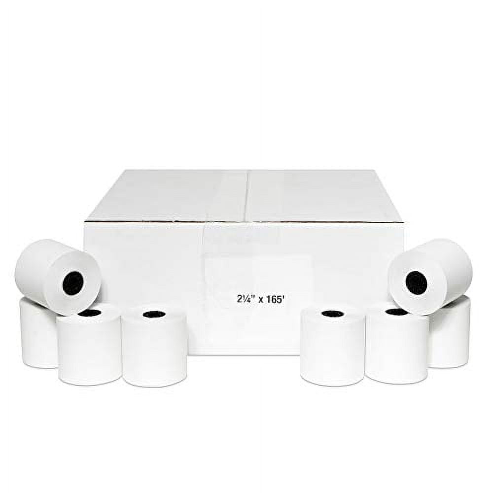 Pospaperroll 2 1 4 X 165 Thermal Paper Cash Register Receipt Rolls pospaperroll-2-1-4-x-165-thermal-paper-cash-register-receipt-rolls