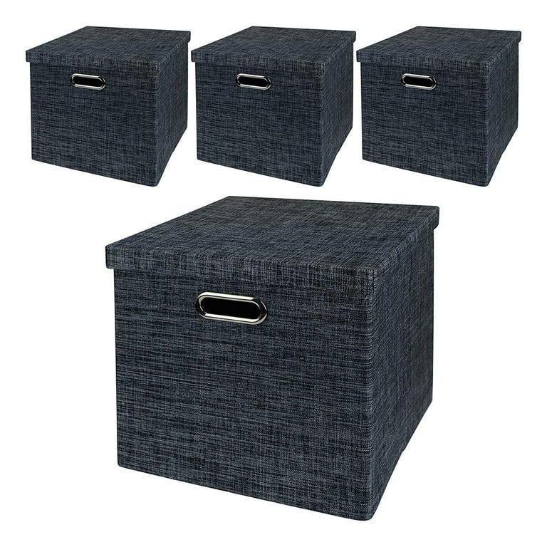 CRZDEAL Plastic Storage Baskets(Set of 6,Black, Light Gray, Dark Gray) –  amzdeal-US