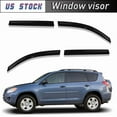 thumbnail image 1 of Possbay Fit For Toyota RAV-4 2006-12 Side Window Visors Rain Guard Deflector Sun Shade, 1 of 11