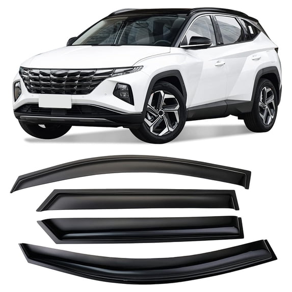 Deflectors In-Channel Vent Window Visor For Hyundai Tucson 2016