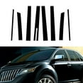 thumbnail image 1 of Possbay Window Pillar Posts Door Side Trim Covers Fit For Lincoln MKT 2010-2019, 1 of 10