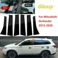 thumbnail image 1 of Possbay Window Pillar Posts Door Side Trim Covers Fit For Mitsubishi Outlander 2013-2021, 1 of 6