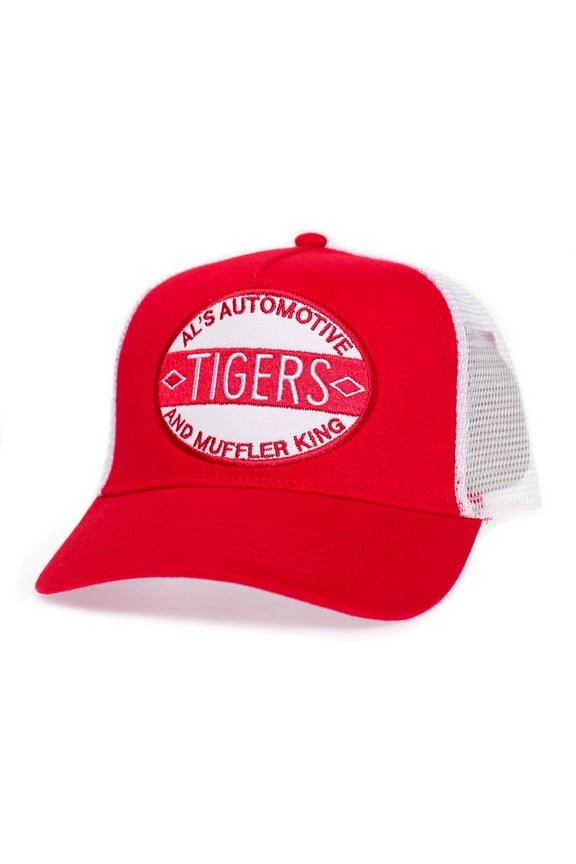Magnum PI Al's Automotive Tigers Hat Embroidered Patch Cap Cosplay