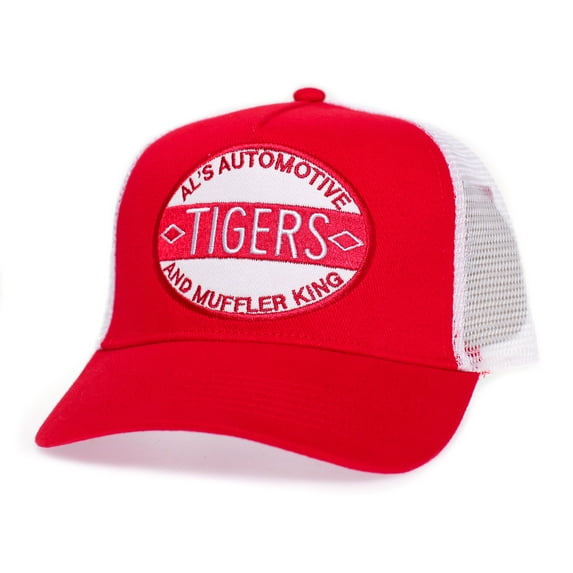 Posse Comitatus Magnum PI Al's Automotive Tigers Hat Embroidered Patch Cap Cosplay