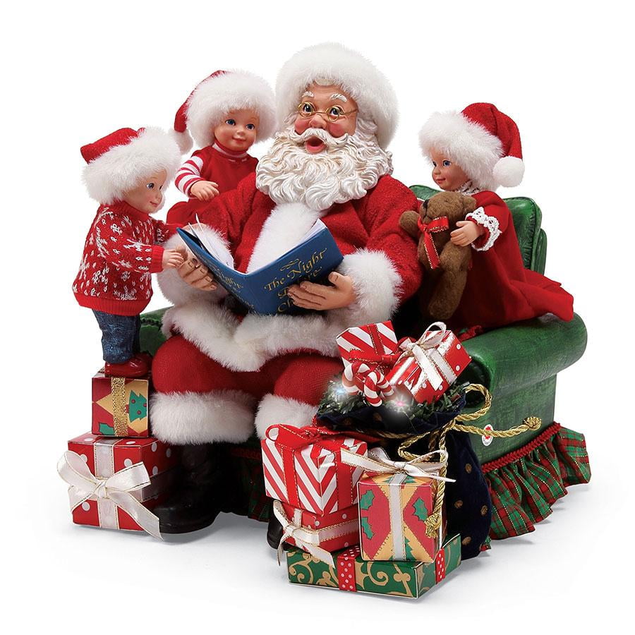 Possible Dreams Department 56 Santa A Visit from St. Nick #6000715