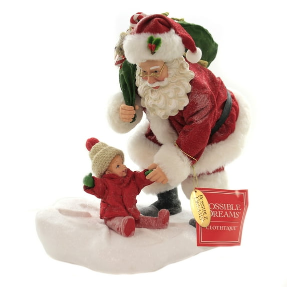 Possible Dreams Snow Angel Fabric Clothtique Dept 56 6003446