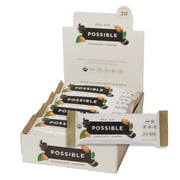 Possible Meal Bar - High Protein Energy Bars 20 Grams Organic Plant-Based Protein, Vegan, Gluten-Free, Non-Dairy - 1 Box, 10 Bars - Chocolate Almond
