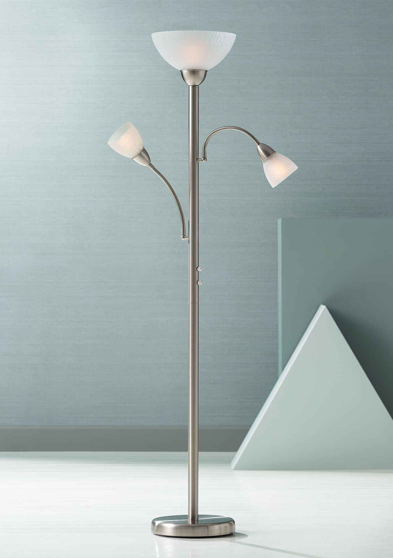 Tall torchiere sale floor lamp