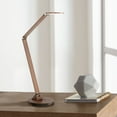 thumbnail image 1 of Possini Euro Design Magnum Modern Desk Lamp 36" Tall French Bronze Brown Metal LED Adjustable for Bedroom Living Room Bedside Nightstand Office House, 1 of 9