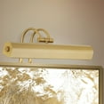 thumbnail image 1 of Possini Euro Design Possini Euro Calliope 16" Wide Light Gold Plug-In Picture Light, 1 of 5