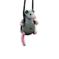 thumbnail image 1 of Possum Acrylic Car Mirror Hanger Accessories Decor Possum Car Pendant,Stuffed Animal Charm Interior Hanger Ornament Cute Car Mirror Aesthetic Decor Hanging Pendant, Cool Car Dashboard Decorations 1Pc, 1 of 9