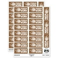 thumbnail image 1 of Possum Awesome Work Teacher Student School Sticker Set - Brown - Gloss Finish - 2.00" Large, 1 of 7