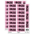 thumbnail image 1 of Possum Awesome Work Teacher Student School Sticker Set - Light Pink - Matte Finish - 2.00" Large, 1 of 7