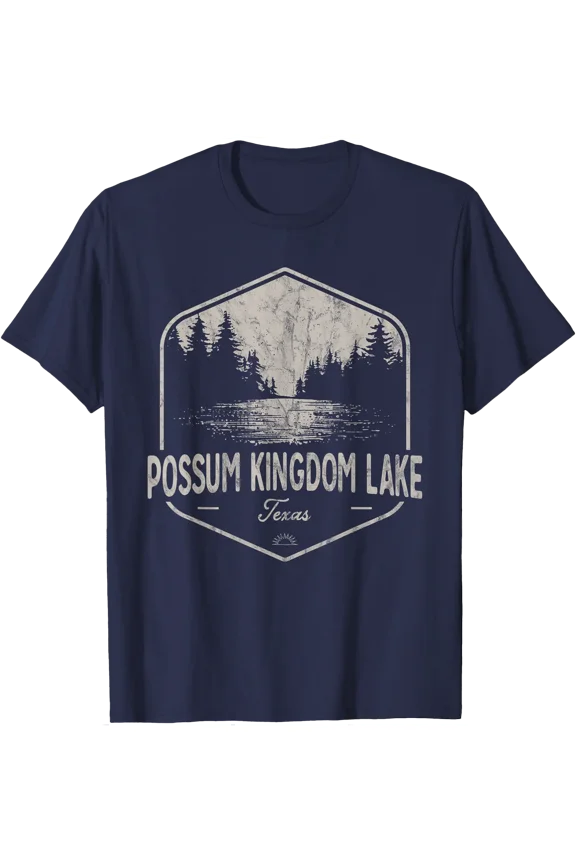 Possum Kingdom Lake Texas Outdoors Vintage T-Shirt